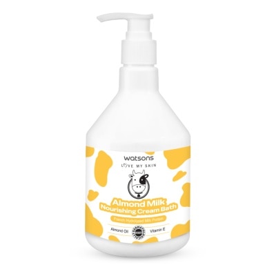 Watsons Watsons Almond Milk Nourishing Cream Bath 450ml.