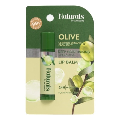 Naturals by Watsons Naturals By Watsons Olive Deep Moisturising Lip Balm4.5g.