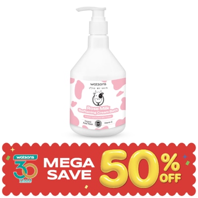 Watsons - Watsons Rose Milk Softening Cream Bath 450ml. image