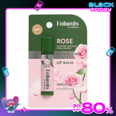 Naturals by Watsons Naturals By Watsons Rose Anti-Ageing Lip Balm 4.5g.
