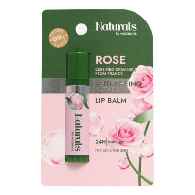 Naturals by Watsons Naturals By Watsons Rose Anti-Ageing Lip Balm 4.5g.