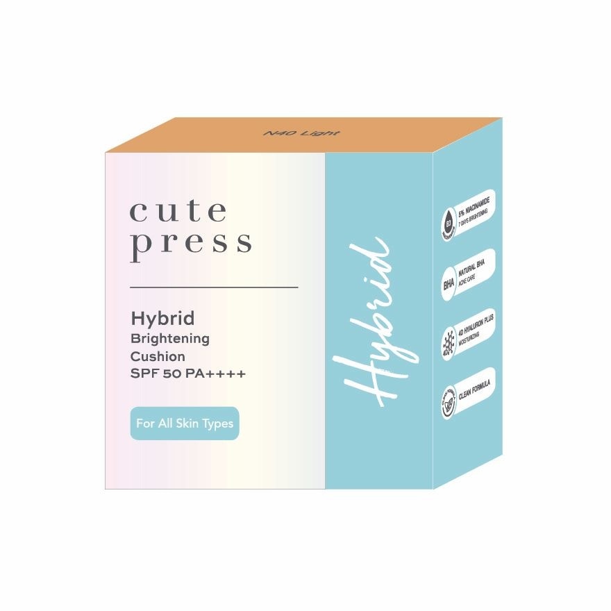 คิวท์เพรส คุชชั่น ไฮบริด 15ก. N40