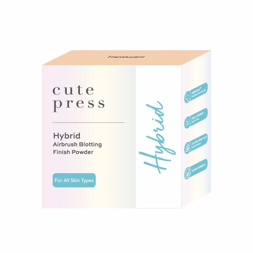 Cute Press คิวท์เพรส ฟินิช พาวเดอร์ ทรานสลูเซนท์ 15ก.
