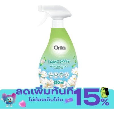 Orita Orita Fabric Spray Whispering Petals Scented 350ml. image