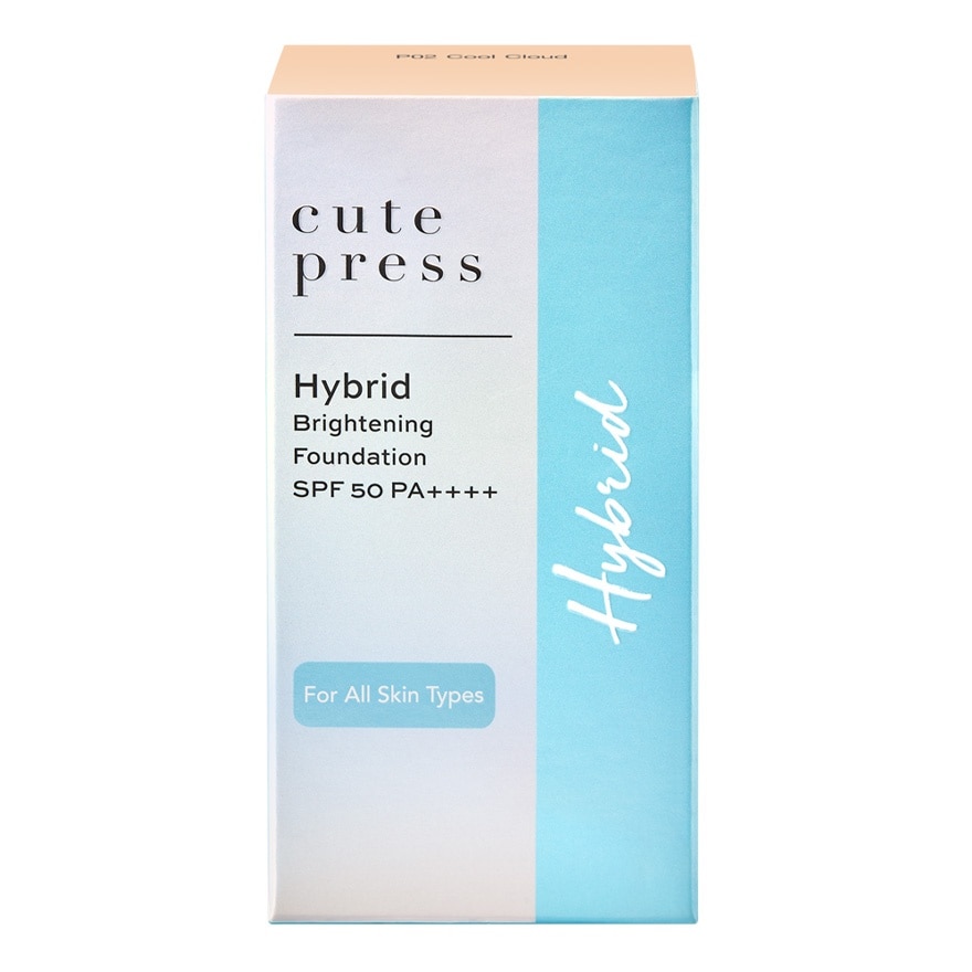 Cute Press Foundation Hybrid SPF50 PA++++ 30ml. P02