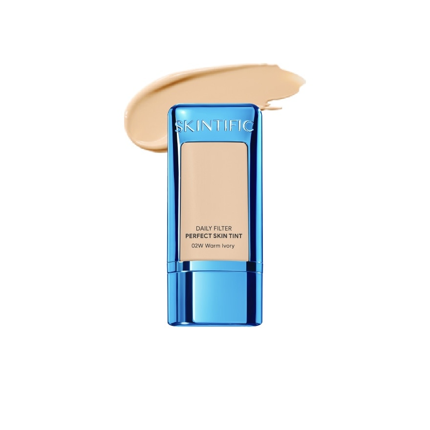 Skintific Daily Filter Perfect Skin Tint 28g. 02W Warm Ivory