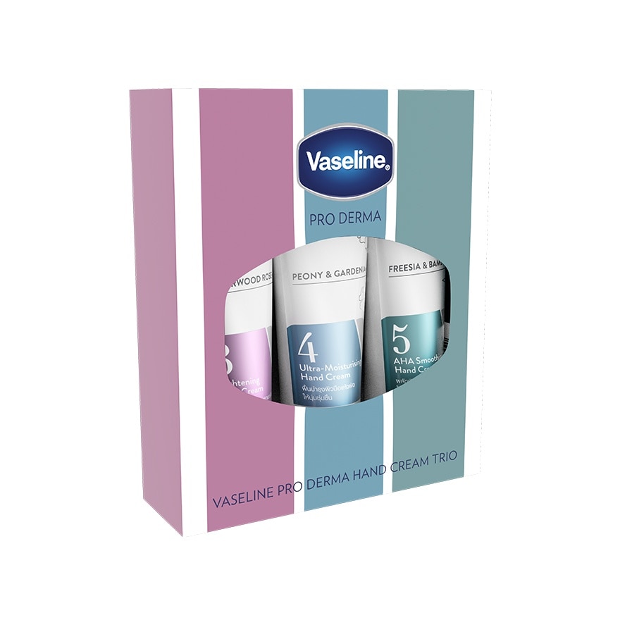 Vaseline Pro Derma Hand Cream Gift Set 3 Pcs