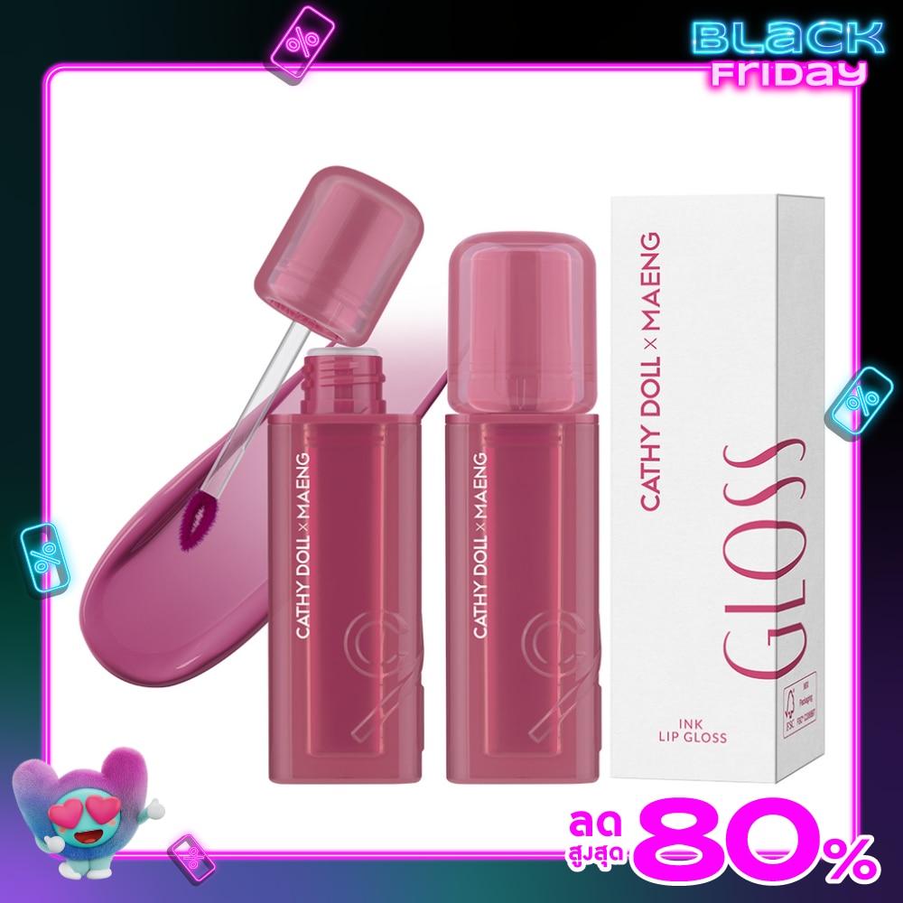 Cathy Doll Cathy Doll x Maeng Ink Lip Gloss 3.2g 01