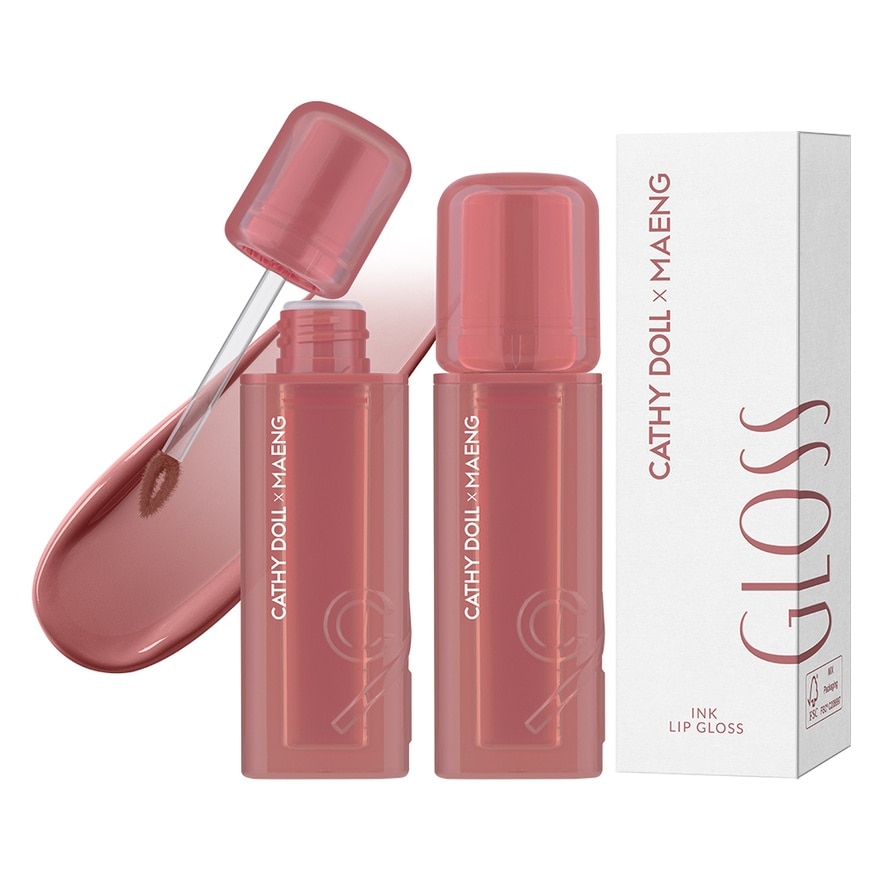 Cathy Doll x Maeng Ink Lip Gloss 3.2g. 08 Monalisa