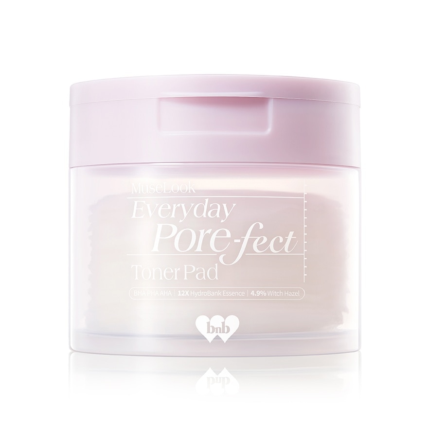 Barenbliss Muselook Everyday Pore Fect Toner Pad 80pcs.