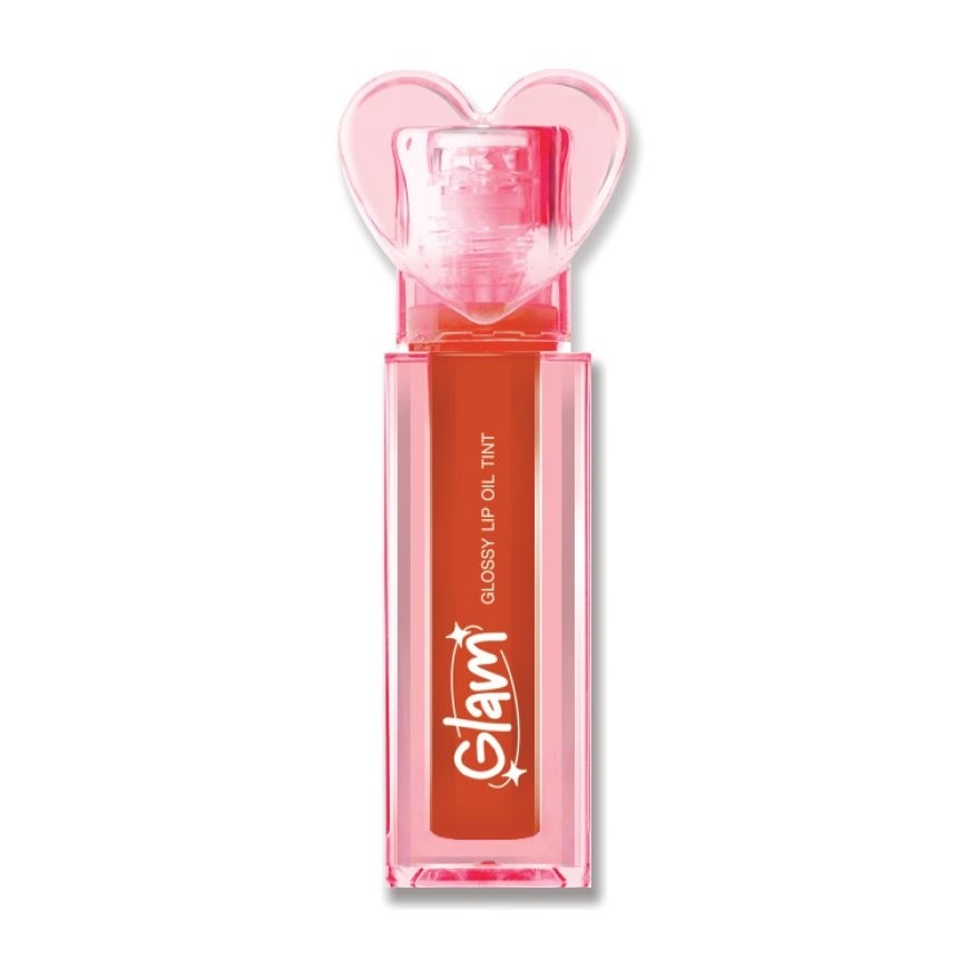 Mistine Glam Glossy Lip Oil Tint 3g. 02 Peachy