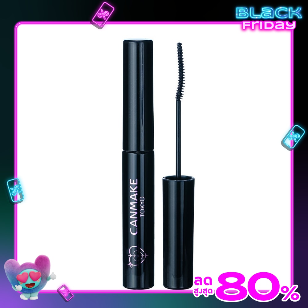 Canmake แคนเมค เคิร์ล สไนเปอร์ มาสคาร่า 4ก. 01 แบล็ก