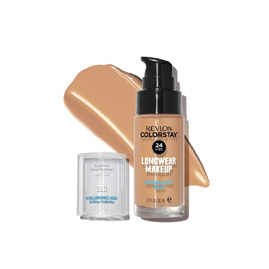 เรฟลอน คัลเลอร์สเตย์ เมคอัพ นอร์มอล ดราย SPF20 30มล. 220 เนเชอรัล เบจ