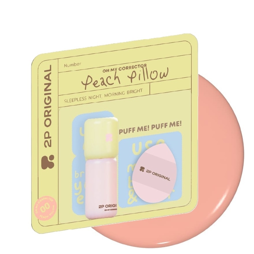 2P Original 2P Original Oh My Corrector 5g. CR-00 Peach Pillow