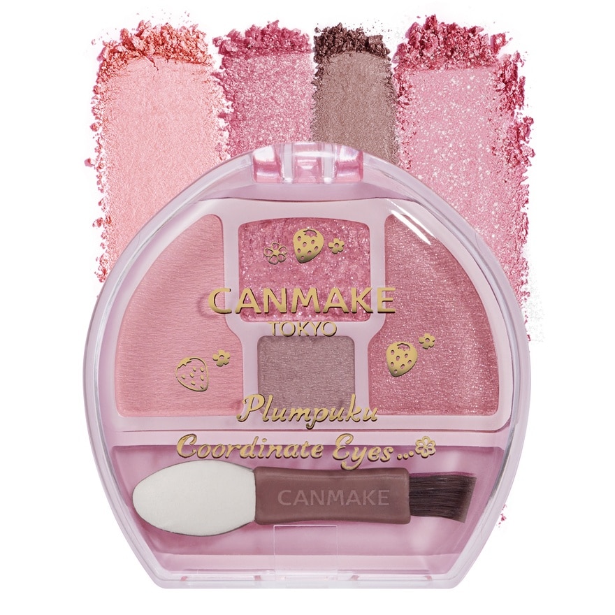 Canmake Plumpuku Coordinate Eyes 1.4g. 04 Ichigo Plumpuku