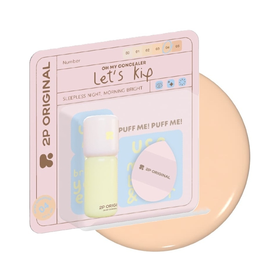 2P Original Oh My Concealer 5g. CC-04 Let'S Kip