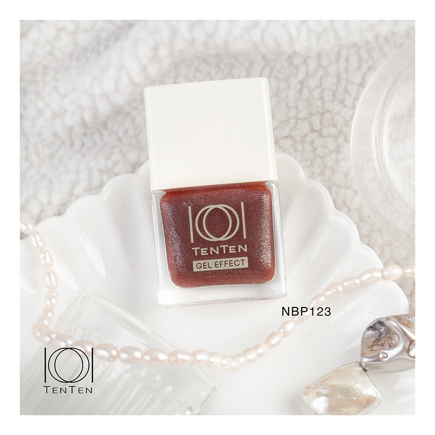 เท็น เท็น เจล เอฟเฟค เนล โพลิช  12มล. NBP123 โกลเด้น โกล์ว