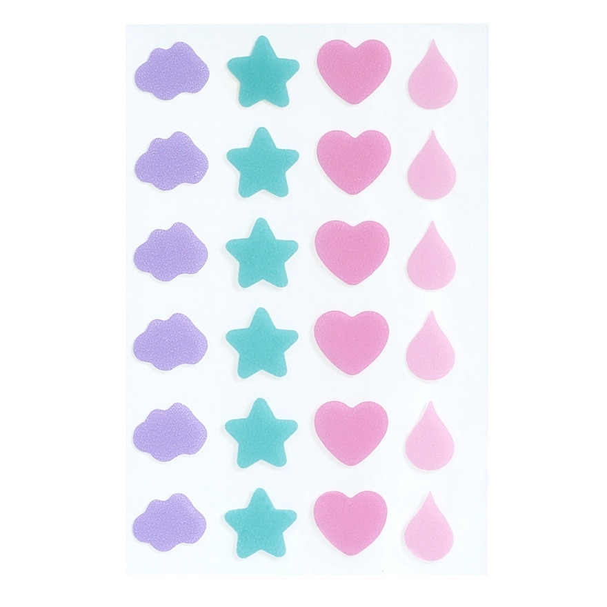 มูนซูน พาวเวอร์คิ้วท์ แพทช์ รวมลาย 24ชิ้น