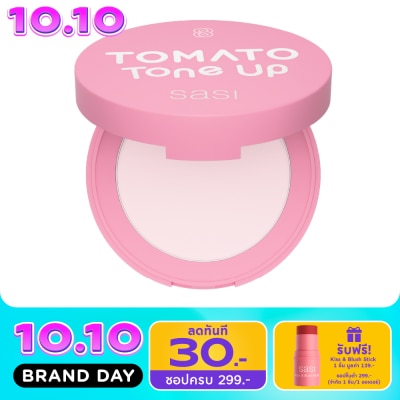 Sasi Sasi Tomato Tone up Compact Powder 4.5g. image