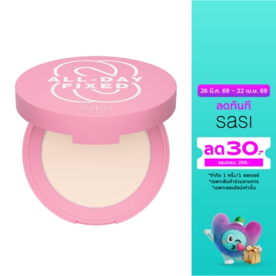 Sasi - Sasi All-Day Fixed Translucent Setting Compact Powder 4.5g.