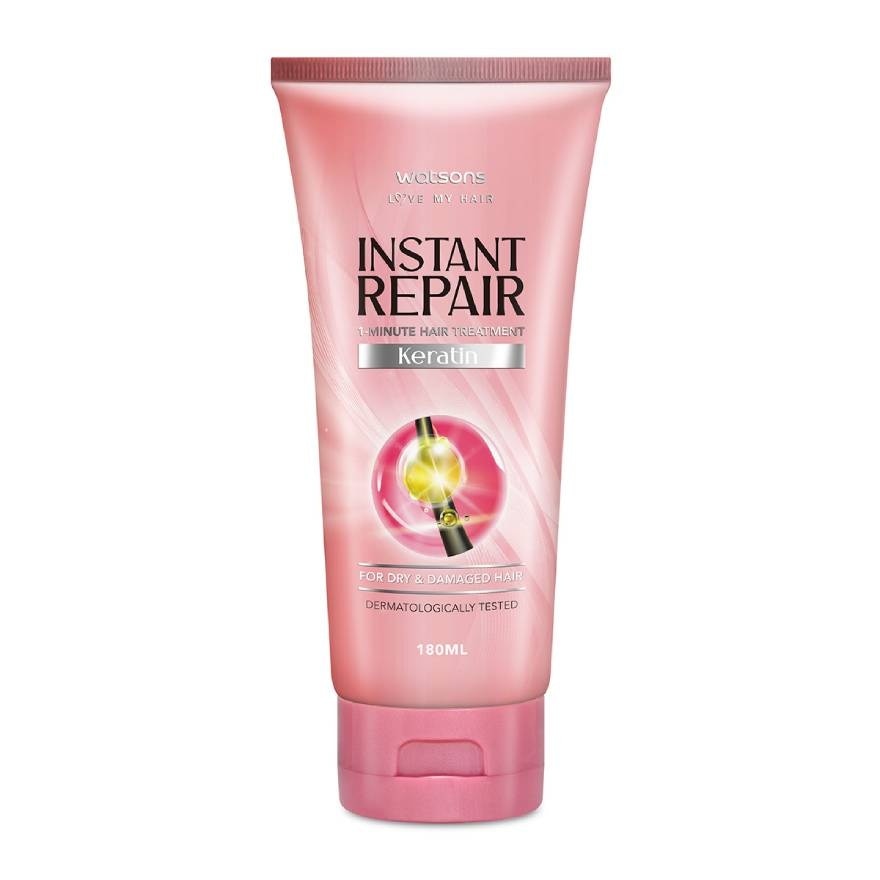 วัตสัน อินสแตนท์ รีแพร์ 1-มินิท แฮร์ ทรีทเม้นท์ เคราติน 180มล.