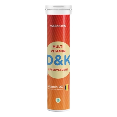 Watsons Watsons Multivitamin DK (Effervescent Tablet Dietary Supplement Product) 15 tablets