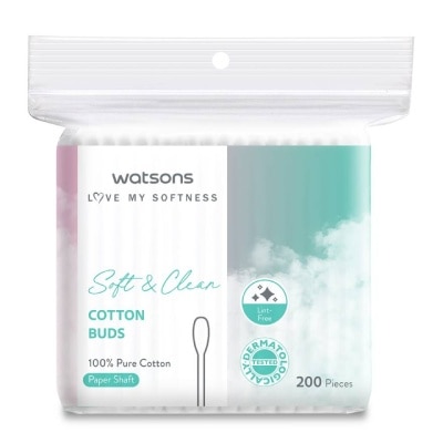 WATSONS วัตสันสำลีก้าน 200ก้าน.