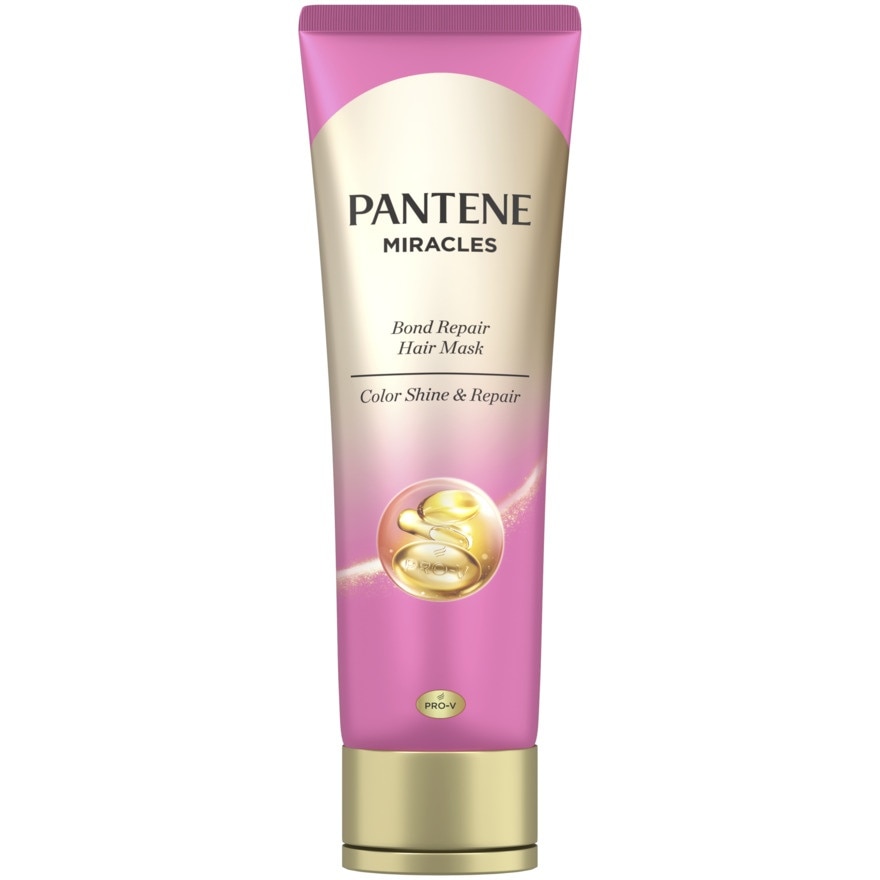 Pantene แพนทีน แฮร์ มาส์ก มิราเคิล บอนด์ รีแพร์ คัลเลอร์ ไชน์ แอนด์ รีแพร์ 125 กรัม