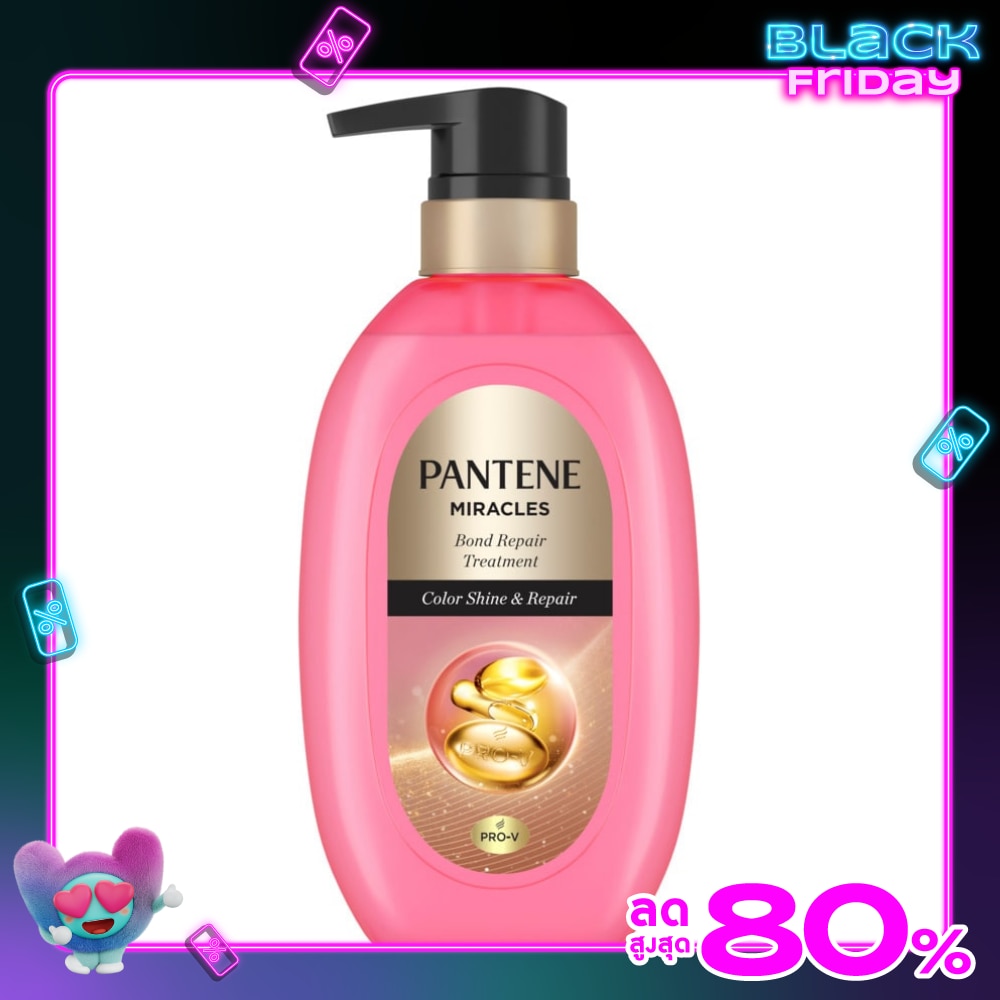 Pantene แพนทีน มิราเคิล บอนด์ รีแพร์ ทรีทเม้นท์ คัลเลอร์ ไชน์ แอนด์ รีแพร์ 440 กรัม