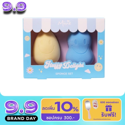 WATSONS - วัตสันฟองน้ำแต่งหน้า Miine เซ็ตฟองน้ำแต่งน้ำ 2ชิ้น. image