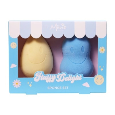 WATSONS - วัตสันฟองน้ำแต่งหน้า Miine เซ็ตฟองน้ำแต่งน้ำ 2ชิ้น.