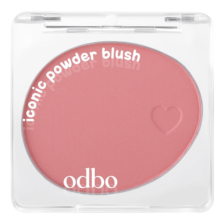 ODBO โอดีบีโอ ไอโคนิค พาวเดอร์ บลัช 4.2ก. 09 โรสวู้ด