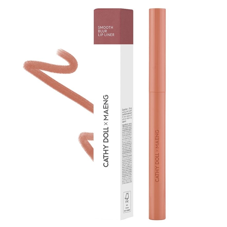 Cathy Doll เคที่ดอลล์ เอ็กซ์แมง สมูธ เบลอ ลิป ไลเนอร์ 0.4ก. 10 เฟรนช์ คิส