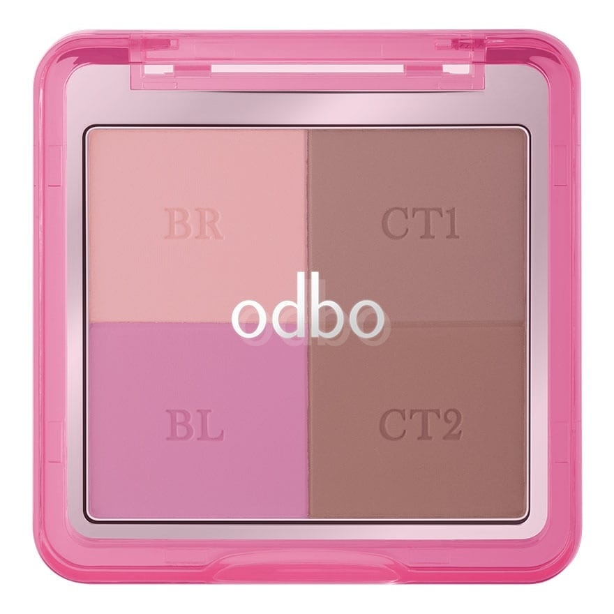 Odbo Glam  Shade Multi Palette 8.5g. 02 Cool