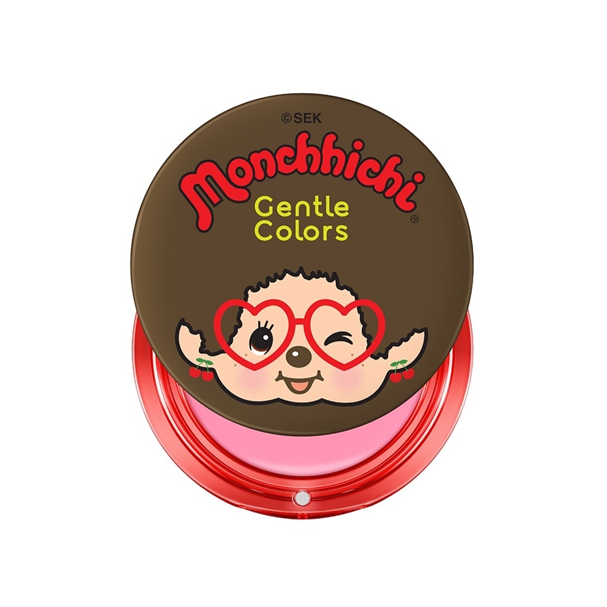 Gentle Colors x Monchhichi Soft Cream Blush 4g. 02 Kiss