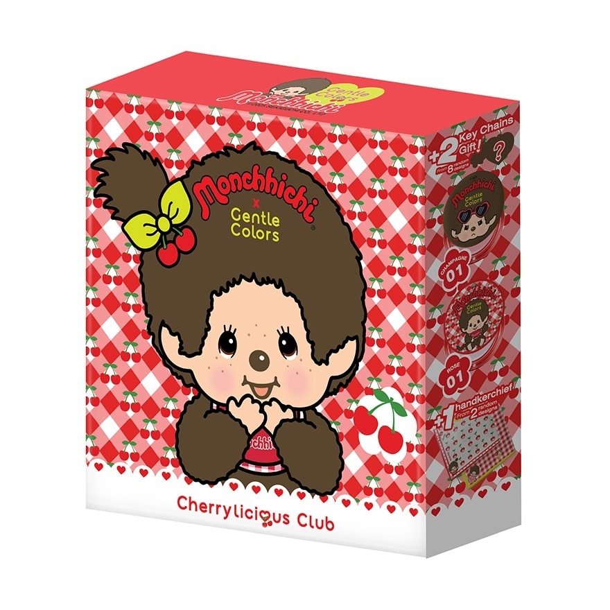 Gentle Colors x Monchhichi Set 3pcs. M1 (Ooh Oil Lip 01, Blush 01