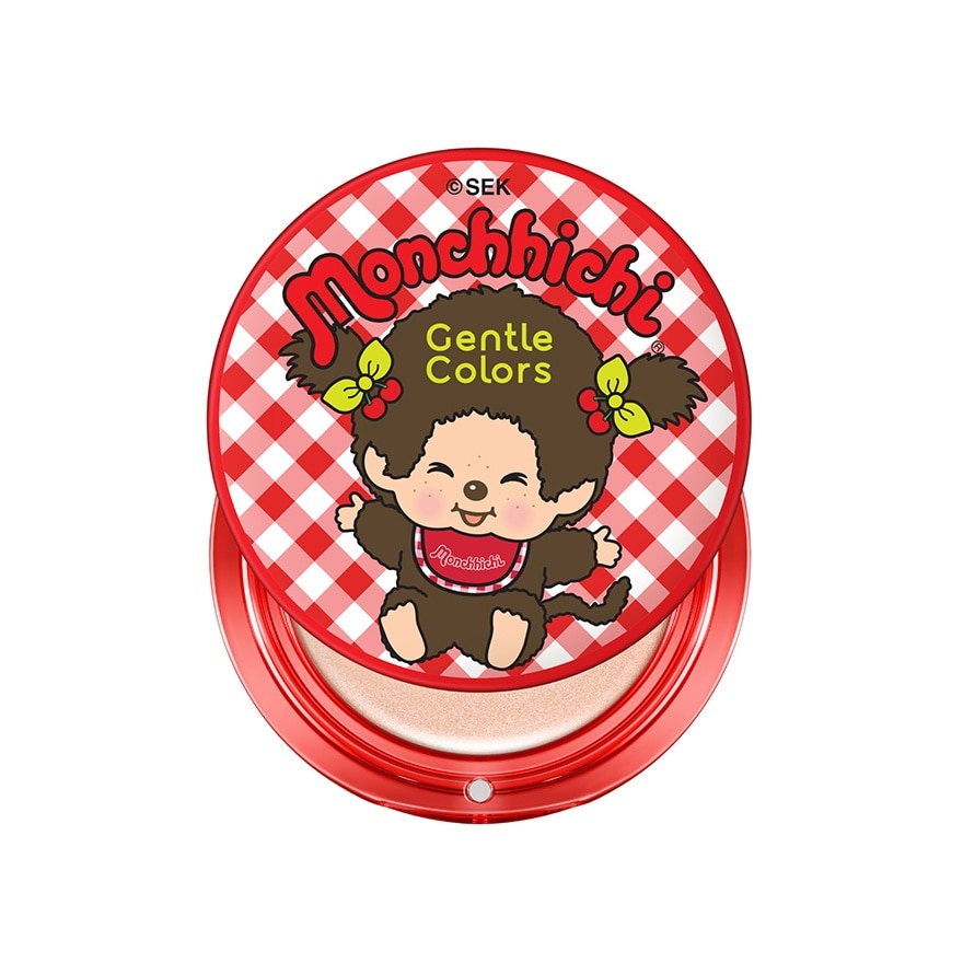 Gentle Colors เจนเทิล คัลเลอร์ ม่อนชิชิ ซอฟท์ ครีม ไฮไลท์เตอร์ 4ก. 02 ฮันนี่