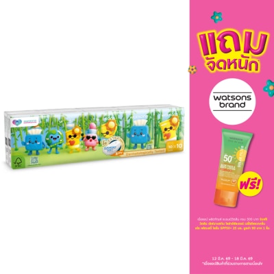 WATSONS - วัตสัน กระดาษทิชชูแบบพกพา (Community) 3 ชั้น 10 แผ่น x 10 ซอง.