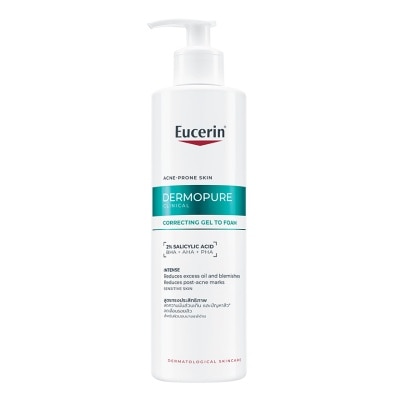 Eucerin ยูเซอริน เดอร์โมเพียว คลินิคอล คอร์เรคติ้ง เจล ทู โฟม 400 มล.