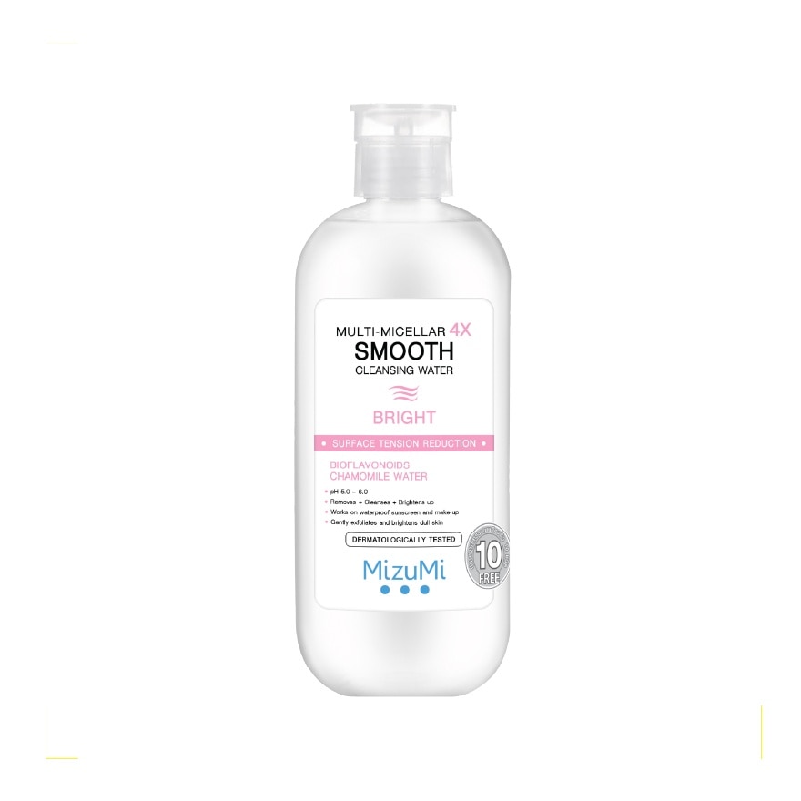 MizuMi Multi-Micellar 4X Smooth Cleansing Water Bright 500 ml