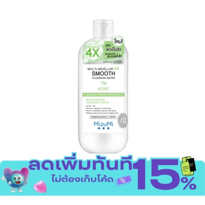 Mizumi MizuMi Multi Micellar 4X Smooth Cleansing Water Acne 500 ml. image