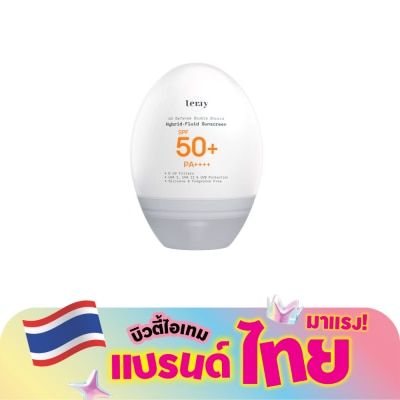 Terry - เธอร์รี่ ยูวี ดิเฟนซ์ ดับเบิ้ล ชีลด์ ไฮบริด-ฟลูอิด ซันสกรีน SPF50+ PA++++ 30มล.