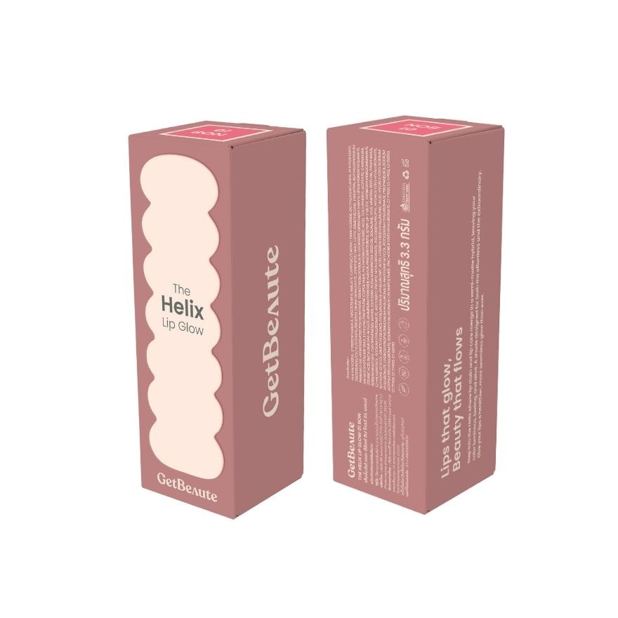 เก็ตโบว์เต้ เดอะ ฮีลิคซ์ ลิป โกลว์ 3.3ก. 01 บอนด์