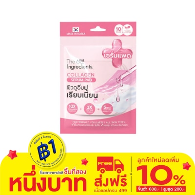 The Ingredients The Ingredients Collagen Peptide Serum Pad 10 pcs.