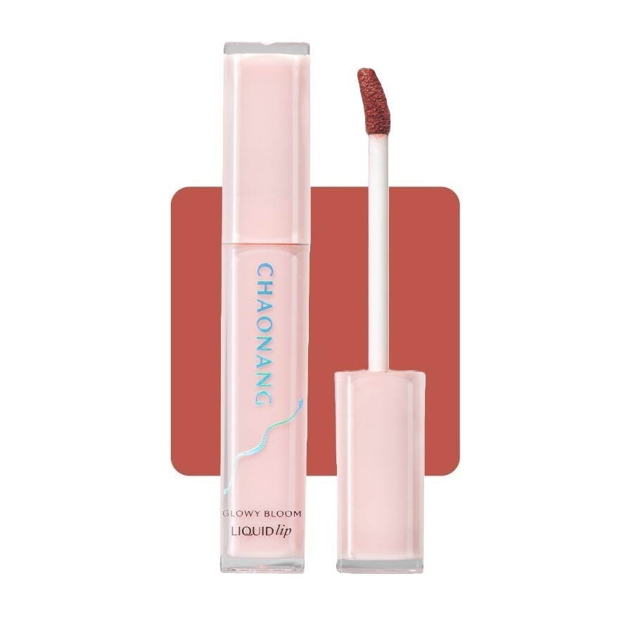 Chaonang Glowy Bloom Liquid Lip 2.5g. 01 Rosy Candy