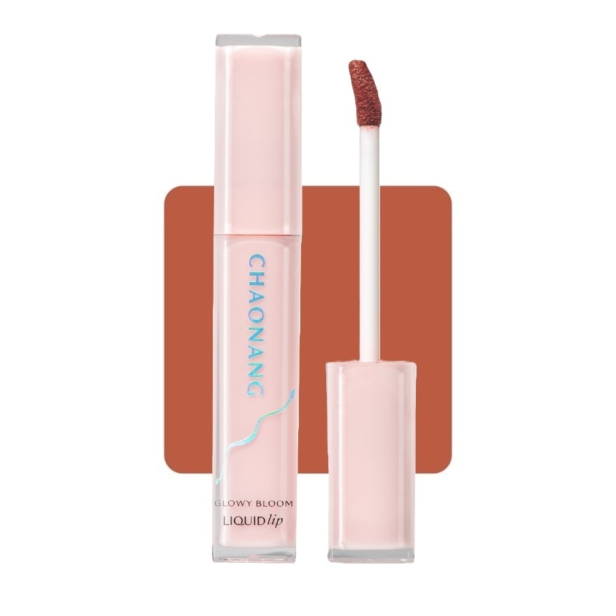 Chaonang Glowy Bloom Liquid Lip 2.5g. 04 Honey Nude