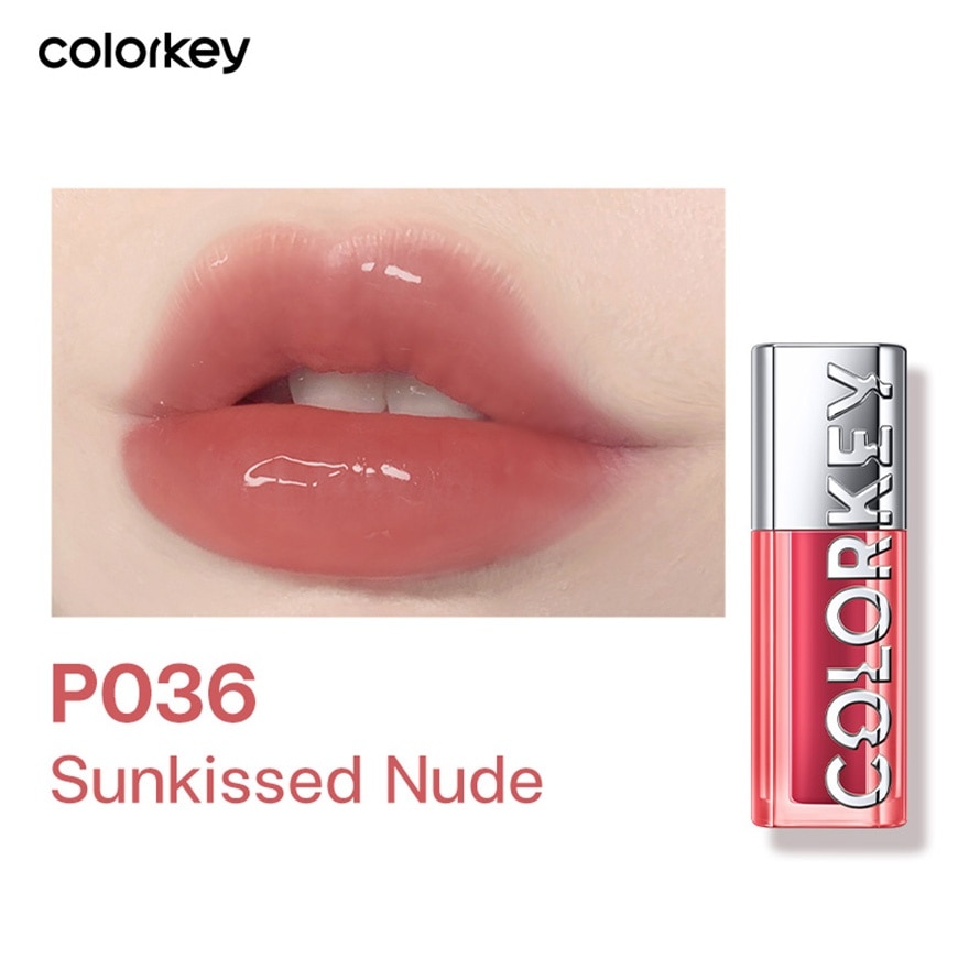 คัลเลอร์คีย์ วอเทอร์ สปาร์คกลิ้ง ลิป เซรั่ม 3ก. P036 ซันคิส นู้ด