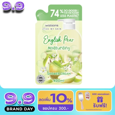 Watsons - Watsons English Pear Moisturising Shower Cream 400 ml.(Refill) image