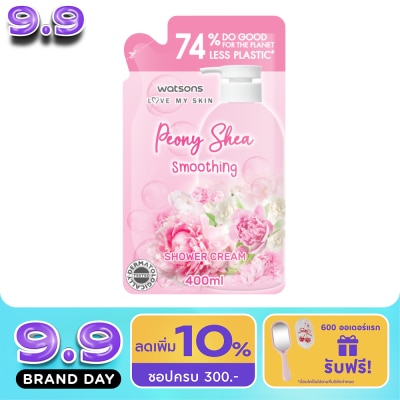 Watsons - Watsons Peony Shea Smoothing Shower Cream 400 ml.(Refill) image