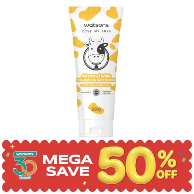 Watsons - Watsons Almond Milk Nourishing Salt Scrub 250g. image